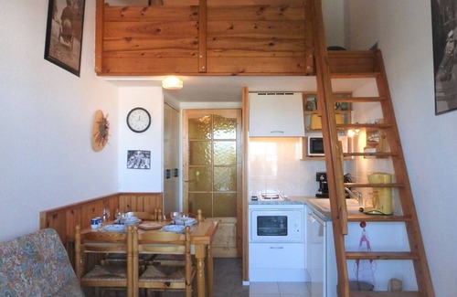 Saint-Hilaire-de-Riez Apartamento | Estudio con entreplanta, cerca de la playa, balcón y garaje en Saint-Hilaire-de-Riez