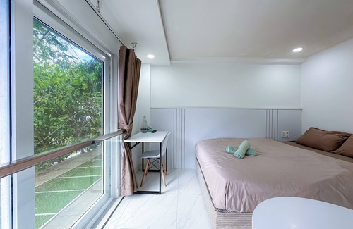 Phu My Hung Apartamento | Cozy studio in D7 with chill rooftop
