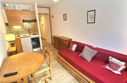 Val-d'Isere Apartamento | Estudio acogedor para 2 en Val d'Isère, cerca de pistas y mascotas permitidas