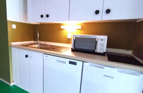 Piau Engaly Apartamento | Estudio para 4 en Piau-Engaly con balcón, TV y lavavajillas