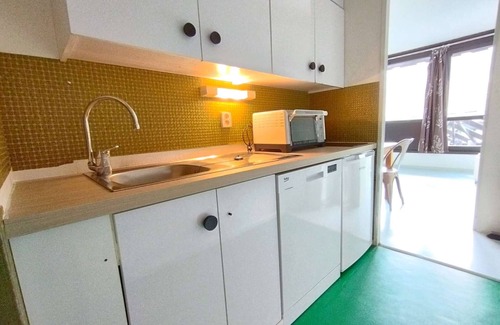 Piau Engaly Apartamento | Estudio para 4 en Piau-Engaly con balcón, TV y lavavajillas