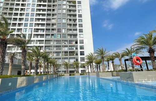 Phu My Hung Apartamento | Cozy studio free big pool near Phu My Hung and Vivo City in district 7
