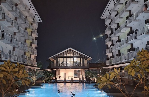 Mactan Export Processing Zone Apartamento | Cozy studio in Mactan Lapu-lapu City with fitness room, pool, WiFi, etc