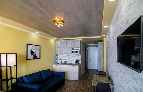 Kazbegi Apartamento | Acogedor estudio en New Gudauri cerca del telecabina (loft 2)