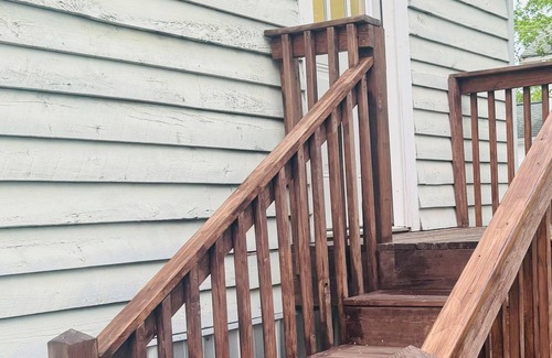 Evington Apartamento | Cozy studio rental situated between Bedford and Lynchburg Virginia