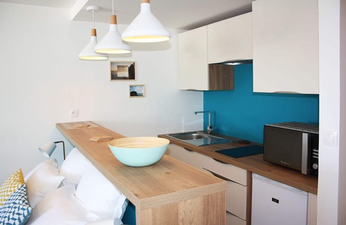 Pointe-a-Pitre Apartamento | Acogedor estudio con vistas al mar - Marina du Gosier