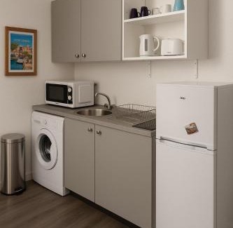 Hopitaux-Facultes Apartamento | Cozy studio, secure residence