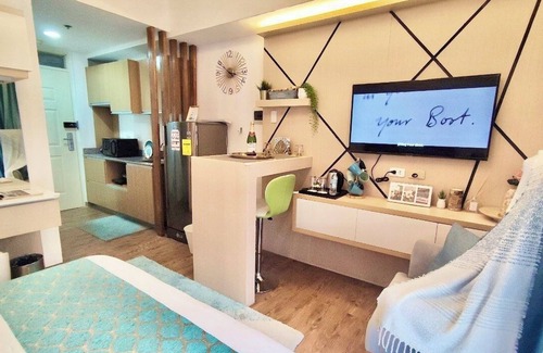 Mactan Export Processing Zone Condominio | Cozy Studio Unit proximity to Mactan Airport with up to 100mbps internet
