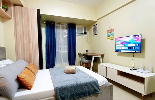Lahug Apartamento | Cozy Studio Unit Avida Riala IT Park 178Mbps Wi-Fi