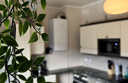 Industriehafen Casa | Cozy terraced house with terrace near the university