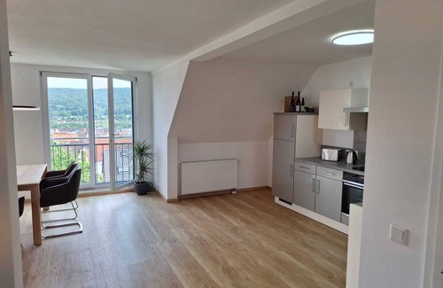 Goldbach Apartamento | Cozy top floor apartment in a top location with unobstructed views