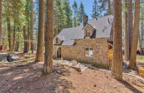 Sunnyside Cabaña | Tahoe Stone Cottage, Tahoe Parque privada de playa, Tahoe City, West Shore