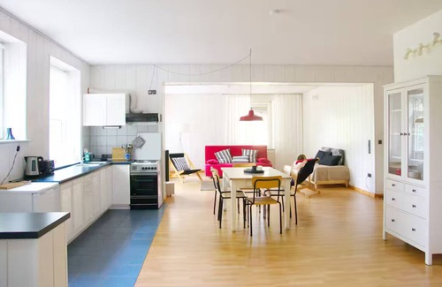 Lemgow Apartamento | Cozy vacation apartment in a historic old dairy in Wendland