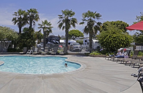 Oceano Cabaña | Cozy Vacation Cottage 200 at Pismo Sands RV Resort