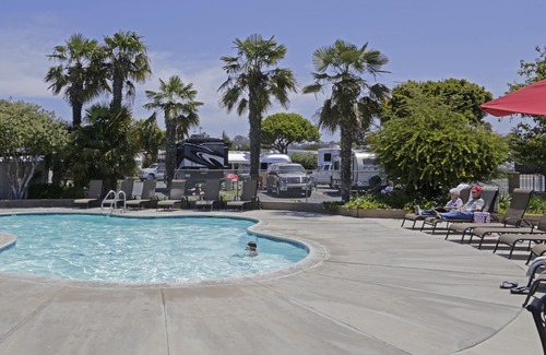Oceano Cabaña | Cozy Vacation Cottage 400 at Pismo Sands RV Resort