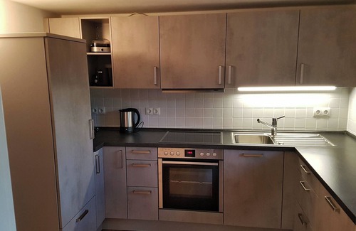 Oberstaufen Apartamento | Cozy vacation home "Marie, Marie" in Oberstaufen with balcony and WLAN