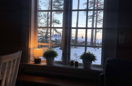 Bollnas Cabina | Cozy winter cottage close to nature, quiet and comfortable, the stars are looking out