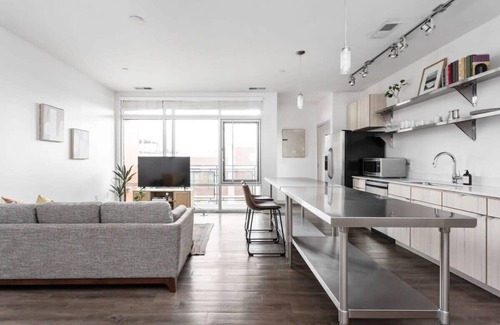 Downtown Indianapolis Apartamento | CozySuites l Lavish 1BR, Bottleworks Indy #4