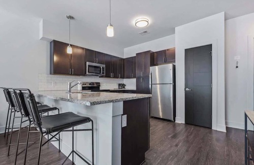 Indianapolis Apartamento | CozySuites Modern 1BR, Nora Indianapolis #7