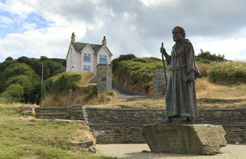 Tan-y-groes Apartamento | Craig-y-Don Lower Apartment, Llangrannog