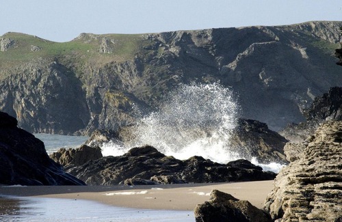 Tan-y-groes Apartamento | Craig-y-Don Lower Apartment, Llangrannog