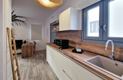 Kastraki Apartamento | Crea, Bright Beach Apartment