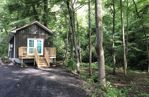 Hendersonville Cabina | Creek and Fire Pit!!