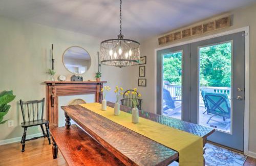 Brevard Casa | Creekside Brevard Home Less Than 1 Mi to Downtown!
