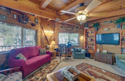 Camp Connell Casa | Creekside Cabin By Calaveras Big Trees State Park