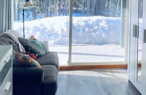 Sun Peaks Casa | Creekside Oasis with private hot tub