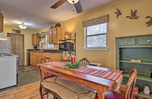 Mars Hill Casa | Creekside Retreat w/ Deck, 18 Miles to Wolf Ridge