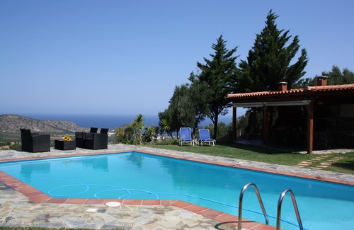 Milatos Villa | Creta-Lassithi- Pueblo costero Villa Milatos hasta 16 personas, piscina