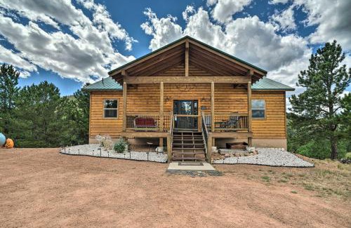 Cripple Creek Casa | Cripple Creek Mountain Getaway with Hot Tub and Views!