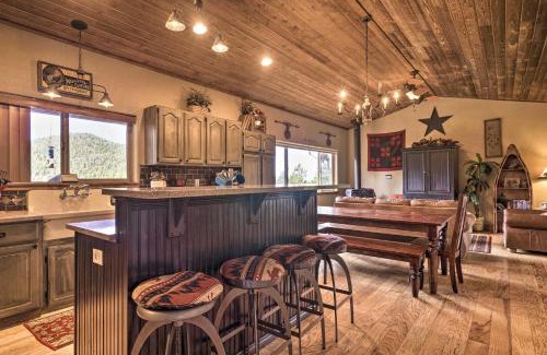Cripple Creek Casa | Cripple Creek Mountain Getaway with Hot Tub and Views!