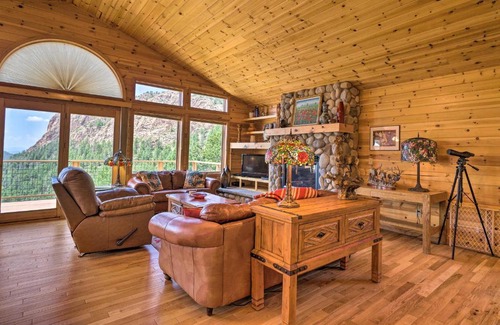 Cripple Creek Casa | Cripple Creek Mtn Getaway with Panoramic Views