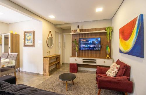 Centro Apartamento | CRM25 - Lindo Espaço, Climatizado, 2 Dorm, Garagem
