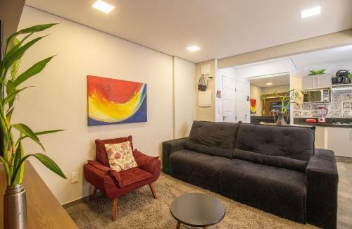 Centro Apartamento | CRM25 - Lindo Espaço, Climatizado, 2 Dorm, Garagem