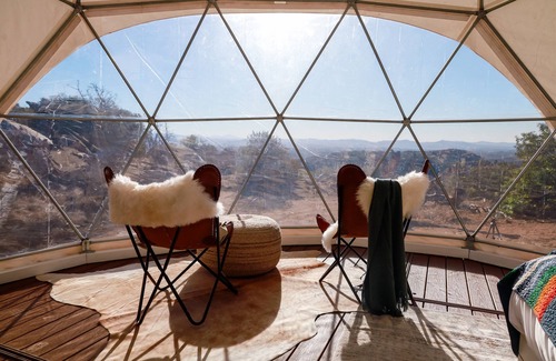 Fallbrook Alquiler De RV | Crown View Dome with Mountain Views, Splitrock