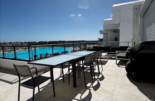 Punta Cana Condominio | Crystal Lagoon- 2 Story Penthouse Downtown