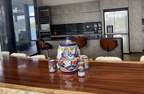 Guatape Villa | Crystal Palace with heated pool, hot tub and lake access