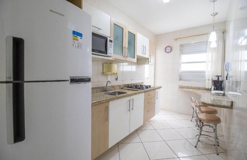 Centro Apartamento | CTM31 - 2 Dorm, Churrasq, Climatizado, Tranquilo