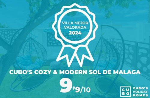 Churriana Villa | Cubo's Cozy & Modern Sol de Malaga