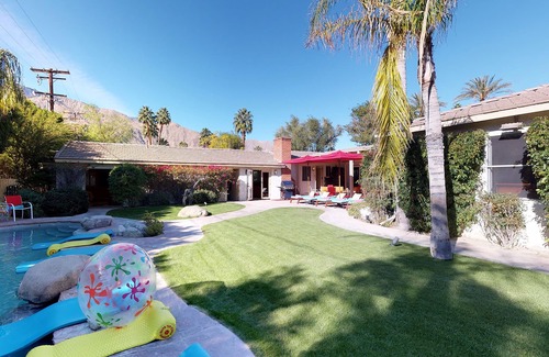 The Movie Colony Casa | Cuckoo's Nest In Movie Colony - Pool-Waterfall-Spa with views from the pool!