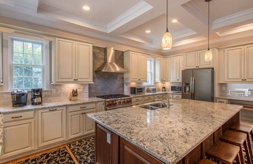South Rehoboth Casa | Custom-Built In-Town Luxurious 6 Bedrm, 5 Ensuites+1/2 Bath, 7 mins Beach/Shops