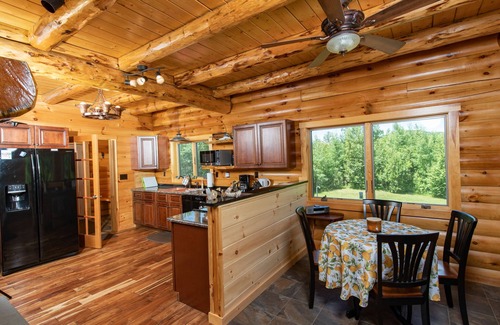 Twin Mountain Cabina | Cabaña de madera personalizada cerca de Mt Washington, Bretton Woods, cañón, Franconia, Belén