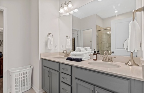 Northeast Raleigh Casa | CUSTOM Game Room in a luxury refreshing townhome