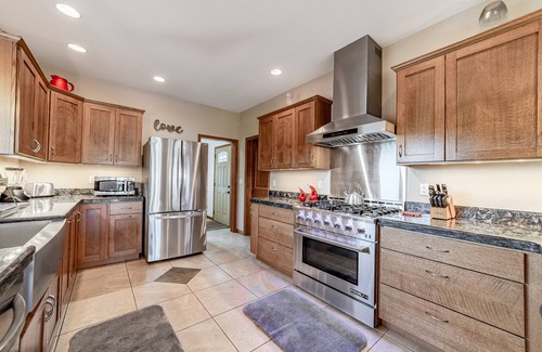 Orick Casa | Custom home overlooking Redwood Creek Valley - hot tub, furnished deck & firepit