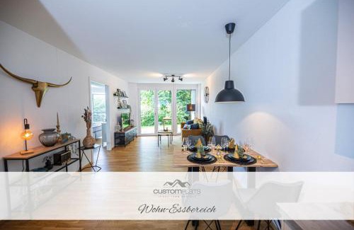 Ulm Apartamento | Customflats - Tiefgarage - Terrasse - Uninähe