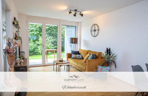 Ulm Apartamento | Customflats - Tiefgarage - Terrasse - Uninähe