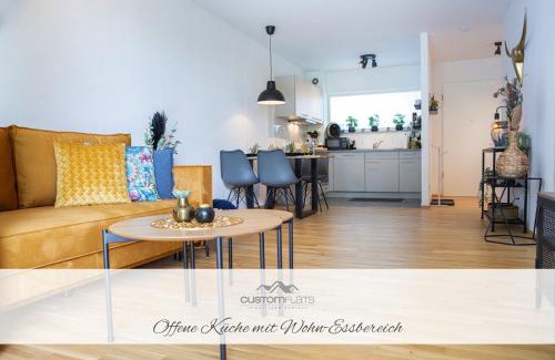 Ulm Apartamento | Customflats - Tiefgarage - Terrasse - Uninähe
